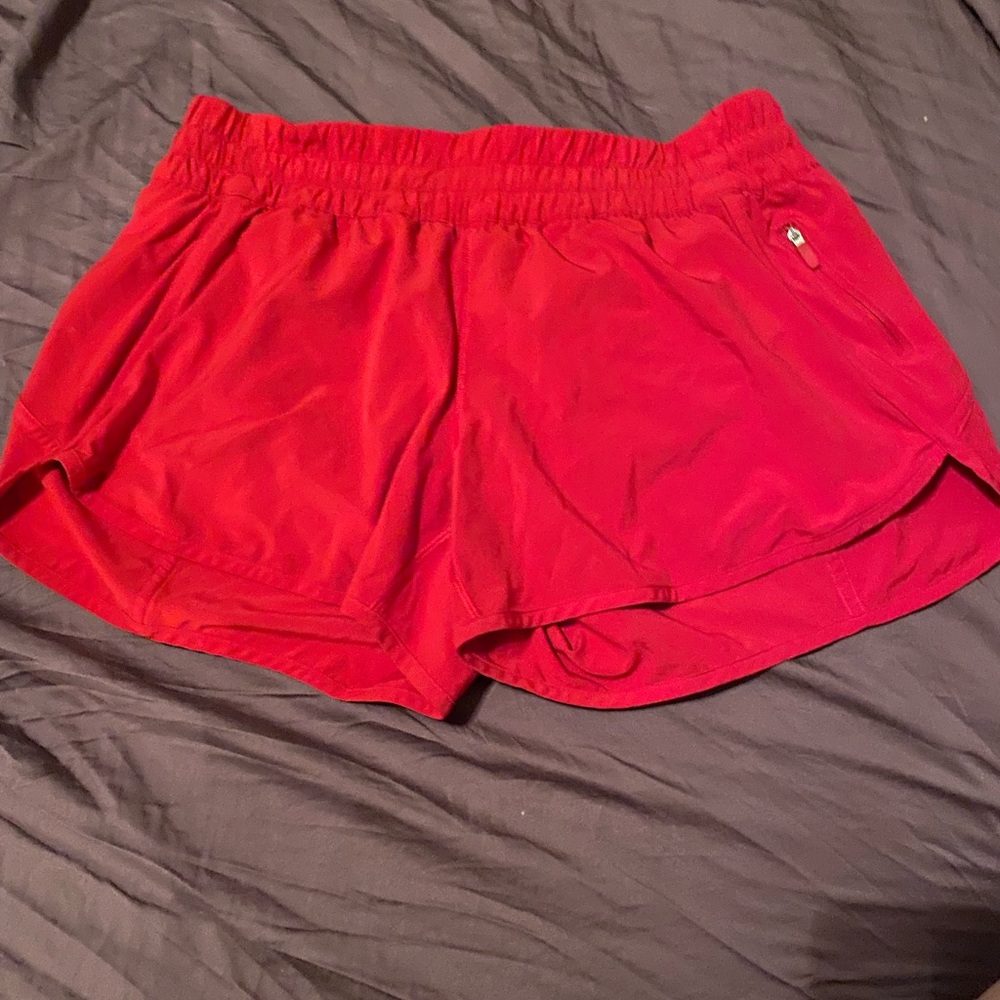 Lululemon shorts sz 12 red